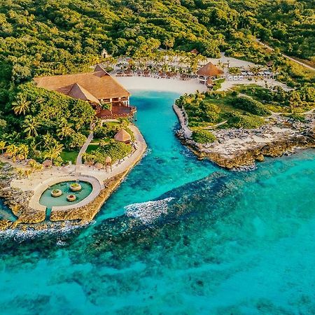 Occidental At Xcaret Destination Hotel Playa del Carmen Kültér fotó Aerial view of the resort