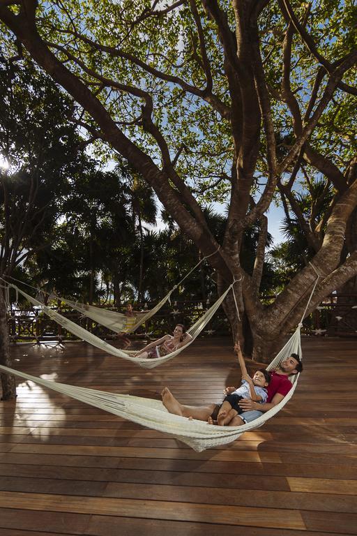 Occidental At Xcaret Destination Hotel Playa del Carmen Kültér fotó Hammocks at the resort